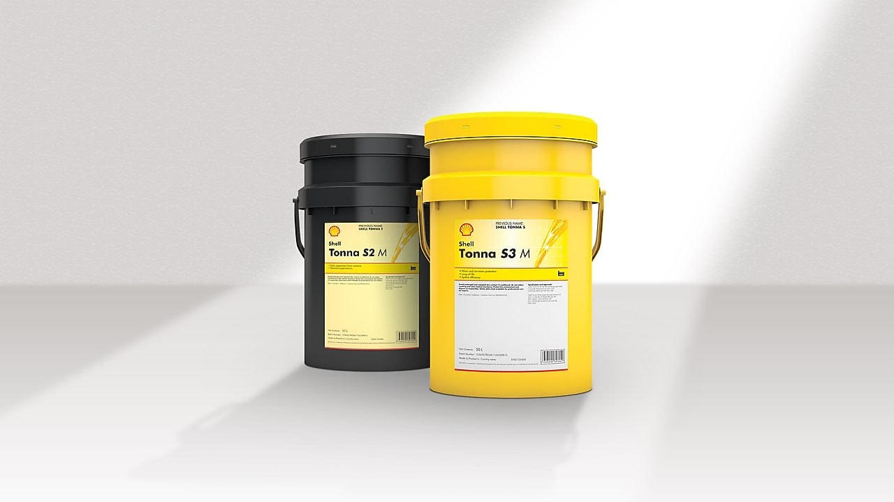 Shell Tonna: paquetes de aceites para guías deslizantes