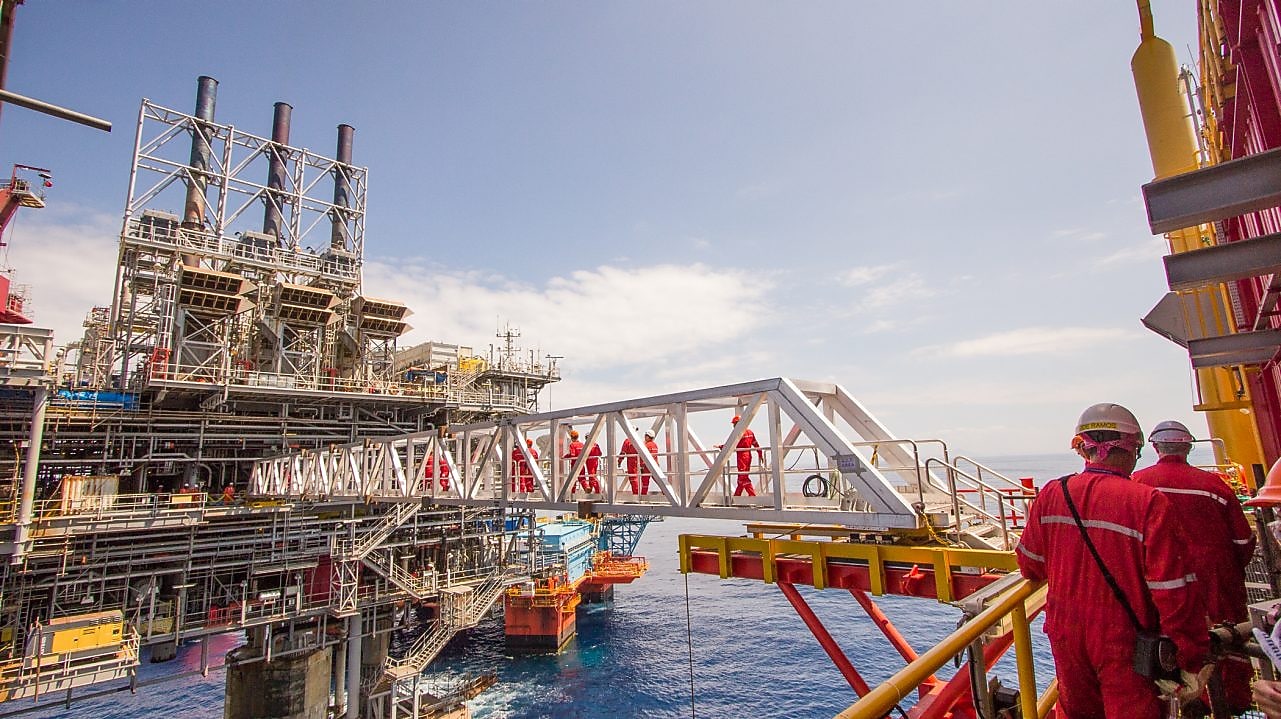 Una nueva plataforma desarrollada junto al campo de gas existente en Malampaya