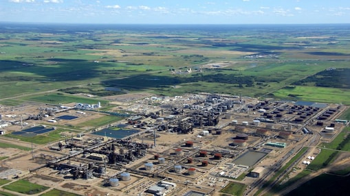 Vista aérea del proyecto Quest CCS en Canadá