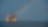 Plataforma Mars B en el Golfo de México, con un arco iris detrás