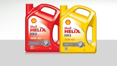 Gama de aceites minerales para motor Shell Helix