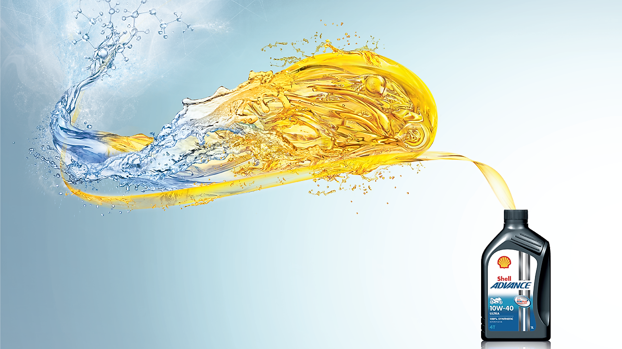 Por qué Shell Advance: lubricante para motos