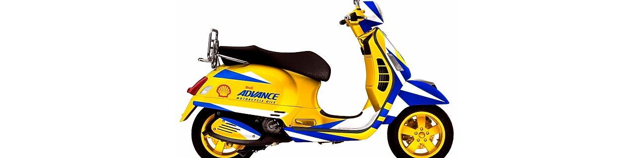 Lubricantes Shell Advance para scooters de 4 tiempos