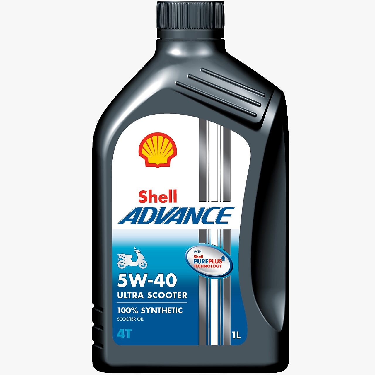 Foto del envase de Shell Advance 4T Ultra Scooter
