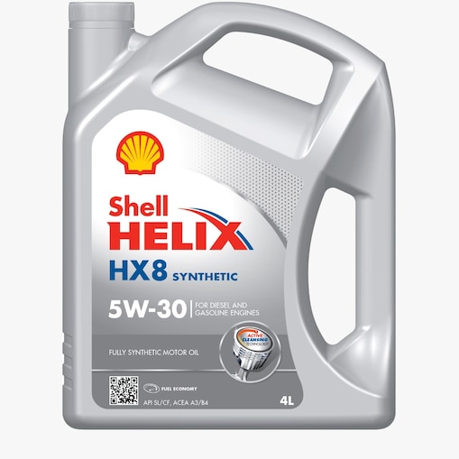 Foto del envase de Shell Helix HX8 Sintético 5W-30