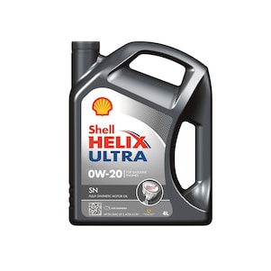 Foto del envase de Shell Helix Ultra SN 0W-20