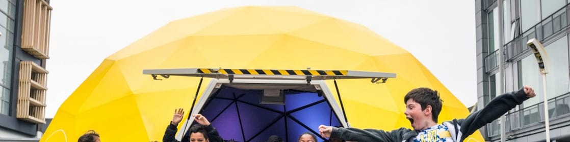 Guardería en el reasentamiento de Donglian