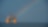 Plataforma Mars B en el Golfo de México, con un arco iris detrás